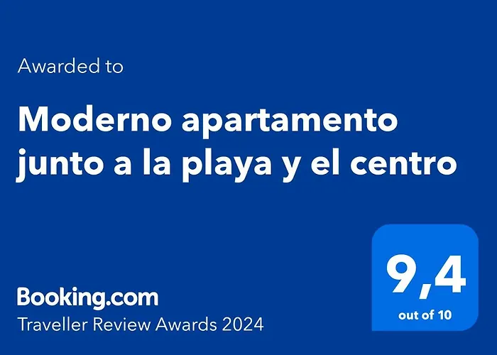 Moderno Apartamento Junto A La Playa Y El Centro